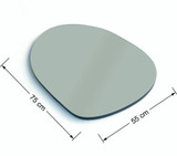 Dekorativno ogledalo Gusto Ogledalo - crna