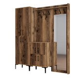 Ormar za hodnik Berlin ABC - Orah