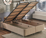 Krevet sa madracem Latte - svijetlosmeđa (150 x 200)