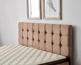 Krevet sa madracem Latte - svijetlosmeđa (180 x 200)