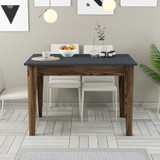 Kuhinjski stol Kijev 504 - orah, antracit