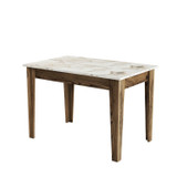 Kuhinjski stol Kijev 506 - Orah, bijeli