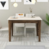 Kuhinjski stol Kijev 508 - Orah, krem