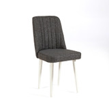 Stolica Vina Sandalye antracit, bijela