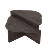 Hanah Home Stol za kafu-kavu Altopiano - antracit  Hanah Home Stol za kafu-kavu Altopiano - antracit