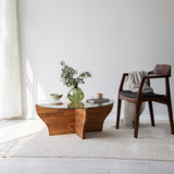 Hanah Home Stol za kafu-kavu Amfora - Kesten  Hanah Home Stol za kafu-kavu Amfora - Kesten
