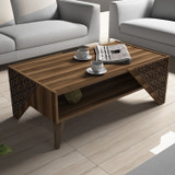 Hanah Home Stol za kafu-kavu Beril - orah  Hanah Home Stol za kafu-kavu Beril - orah
