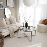 Stol za kafu-kavu Gold Sun S404F - Zlato, dim