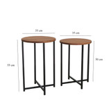 Stol za kafu-kavu Neta 1 - Hrast