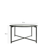 Stol za kafu-kavu Sunce S403 - Crna