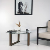 Stol za kafu-kavu Yuvarlak Cam Orta Sehpa S300