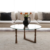 Stol za kafu-kavu Yuvarlak Cam Orta Sehpa S301