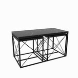 Set za kafu-kavu Defne - crni mramor