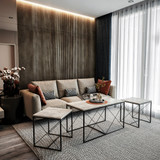 Set za kafu-kavu Defne - svijetlo siva