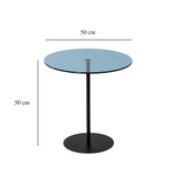 Bočni stolići Chill-Out - crna, plava