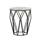 Bočni stolići Sofija - bijeli mramor