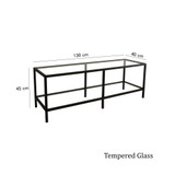 Hanah Home TV stalak Osnovni TV500 - Crna 