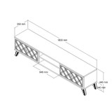 Hanah Home TV stalak Klasa - orah  Hanah Home TV stalak Klasa - orah