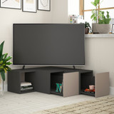 Hanah Home TV stalak Kompaktan - Antracit, Light Mocha 