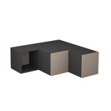 Hanah Home TV stalak Kompaktan - Antracit, Light Mocha 