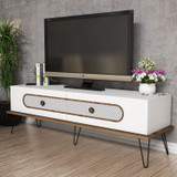 Hanah Home TV stalak Ekol – Bijela 
