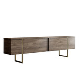 Hanah Home TV stalak Luxe - orah, zlato 