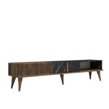 Hanah Home TV stalak Milano - orah, crni 