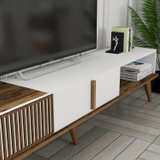 Hanah Home TV stalak Milan Alt - orah, bijeli 