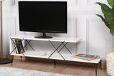 Hanah Home TV stalak Ulica – Bijela 