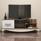 Hanah Home TV stalak Sultan - orah, bijeli  Hanah Home TV stalak Sultan - orah, bijeli