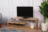 TV stalak Cik-cak – hrast