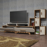 TV jedinica Flora S - orah, krem