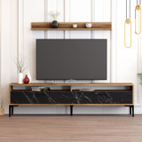 TV jedinica Istanbul - orah, crni mermer TV jedinica Istanbul - orah, crni mermer