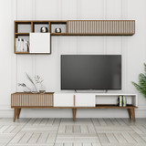 TV jedinica Milan TV - orah, bijela TV jedinica Milan TV - orah, bijela