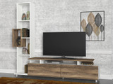 TV jedinica Tulipan - bijeli, orah