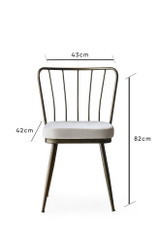 Set stolica (2 komada) Yıldız - 985 V2