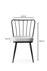 Set stolica (2 komada) Yıldız -940 V2