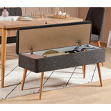 Produživi set stolova i stolica (4 komada) Vina 1053 - 3 -
  Antracit,
  Atlantik