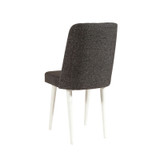 Produživi set stolova i stolica (4 komada) Vina 1053 - Antracit, bijela