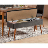 Produživi set stolova i stolica (5 komada) Vina 1053 - 4 -
  Antracit,
  Orah