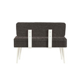 Produživi set stolova i stolica (5 komada) Vina 1053 - 4 -
  Antracit,
  Bijela