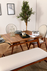 Set stolova i stolica (6 komada) Dodir (4S-1B)