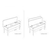 Klupa Vina klupa Bijela, kamena