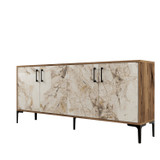 Komoda Kijev - orah, beli mermer Komoda Kijev - orah, beli mermer