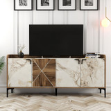 Komoda Venedik - orah, bijeli mramor Komoda Venedik - orah, bijeli mramor