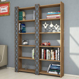 Polica za knjige Grad 2 - orah, kalcedon Polica za knjige Grad 2 - orah, kalcedon