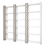 Polica za knjige Grad 3 - Bijeli