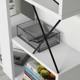 Polica za knjige Ekstra – Bijela Polica za knjige Ekstra – Bijela