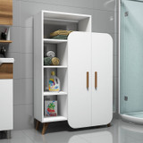 Polica za knjige Forma – Bijela Polica za knjige Forma – Bijela