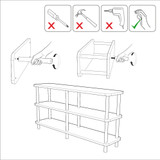 Polica za knjige Raca